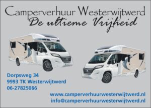 Camperverhuur Westerwijtwerd, Gerlof en Janine Wiersum